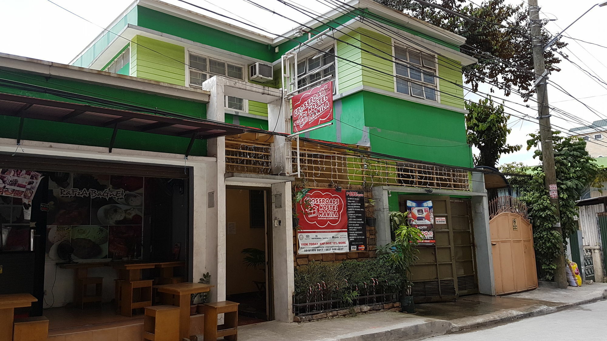 Crossroads Hostel Manila Mandaluyong Exterior foto